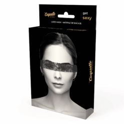 Comprar COQUETTE CHIC DESIRE - ANTIFAZ ENCAJE NEGRO CINTA al mejor precio - Envíos Discretos