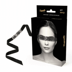 Comprar COQUETTE CHIC DESIRE - ANTIFAZ ENCAJE NEGRO CINTA al mejor precio - Envíos Discretos