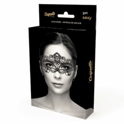 Comprar COQUETTE CHIC DESIRE - ANTIFAZ ENCAJE NEGRO FINO al mejor precio - Envíos Discretos