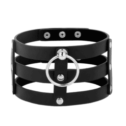 Comprar COQUETTE CHIC DESIRE - CHOKER CUERO VEGANO ESTILO FETISH al mejor precio - Envíos Discretos