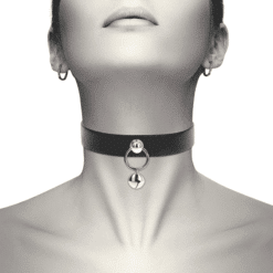 Comprar COQUETTE CHIC DESIRE - COLLAR CUERO VEGANO ACCESORIO WOMAN CASCABEL/ARO al mejor precio - Envíos Discretos
