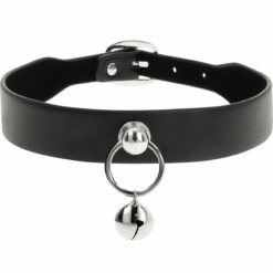 Comprar COQUETTE CHIC DESIRE - COLLAR CUERO VEGANO ACCESORIO WOMAN CASCABEL/ARO al mejor precio - Envíos Discretos