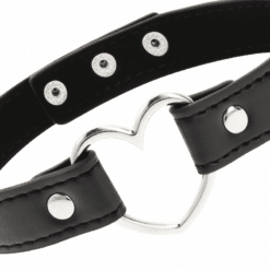 Comprar COQUETTE CHIC DESIRE - COLLAR CUERO VEGANO ACCESORIO WOMAN CORAZÓN al mejor precio - Envíos Discretos