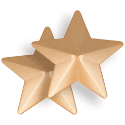 Comprar COQUETTE CHIC DESIRE - CUBRE PEZONES METAL ESTRELLAS al mejor precio - Envíos Discretos