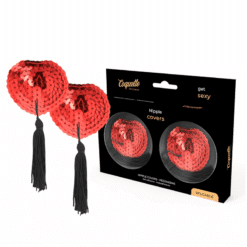 Comprar COQUETTE CHIC DESIRE - CUBRE PEZONES ROJO al mejor precio - Envíos Discretos