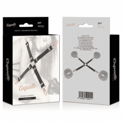 Comprar COQUETTE CHIC DESIRE - FANTASY HOG TIE CUERO VEGANO al mejor precio - Envíos Discretos