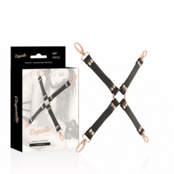 Comprar COQUETTE CHIC DESIRE - FANTASY HOG TIE CUERO VEGANO al mejor precio - Envíos Discretos