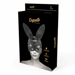Comprar COQUETTE CHIC DESIRE - MASCARA CUERO VEGANO CON OREJAS DE CONEJO al mejor precio - Envíos Discretos