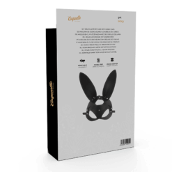 Comprar COQUETTE CHIC DESIRE - MASCARA CUERO VEGANO CON OREJAS DE CONEJO al mejor precio - Envíos Discretos