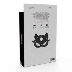 Comprar COQUETTE CHIC DESIRE - MASCARA CUERO VEGANO CON OREJAS DE GATO al mejor precio - Envíos Discretos