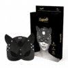 Comprar COQUETTE CHIC DESIRE - MASCARA CUERO VEGANO CON OREJAS DE GATO al mejor precio - Envíos Discretos