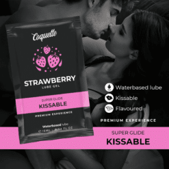 Comprar COQUETTE CHIC DESIRE - POCKET LUBRICANTE KISSABLE BASE AGUA FRESA 10 ML al mejor precio - Envíos Discretos