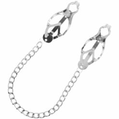 Comprar DARKNESS - ABRAZADERA PEZONES METAL CON CADENA al mejor precio - Envíos Discretos