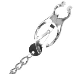 Comprar DARKNESS - ABRAZADERA PEZONES METAL CON CADENA al mejor precio - Envíos Discretos