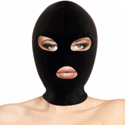 Comprar DARKNESS - BDSM MÁSCARA SUMISIÓN BOCA Y OJOS NEGRO al mejor precio - Envíos Discretos