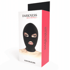 Comprar DARKNESS - BDSM MÁSCARA SUMISIÓN BOCA Y OJOS NEGRO al mejor precio - Envíos Discretos