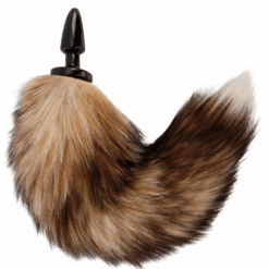 Comprar DARKNESS - COLA NATURAL CON PLUG ANAL SILICONA 10 CM al mejor precio - Envíos Discretos