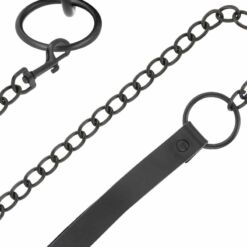 Comprar DARKNESS - COLLAR CON CADENA NEGRO al mejor precio - Envíos Discretos