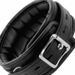 Comprar DARKNESS - COLLAR CON CADENA SOFT LEATHER al mejor precio - Envíos Discretos