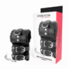 Comprar DARKNESS - ESPOSAS CUERO CON FORRO AJUSTABLES NEGRO al mejor precio - Envíos Discretos