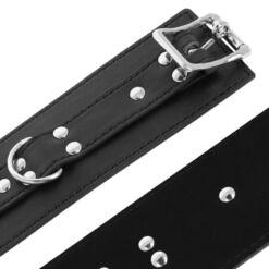 Comprar DARKNESS - ESPOSAS LEATHER NEGRO al mejor precio - Envíos Discretos