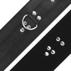 Comprar DARKNESS - ESPOSAS LEATHER NEGRO al mejor precio - Envíos Discretos
