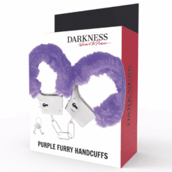 Comprar DARKNESS - ESPOSAS METAL FORRADAS LILA al mejor precio - Envíos Discretos