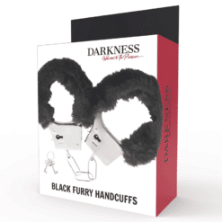Comprar DARKNESS - ESPOSAS METAL FORRADAS NEGRO al mejor precio - Envíos Discretos