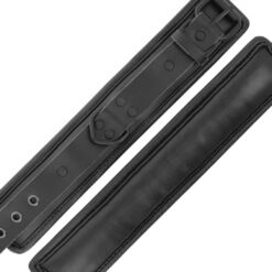 Comprar DARKNESS - ESPOSAS Y COLLAR DE CUERO NEGRO al mejor precio - Envíos Discretos