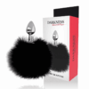 Comprar DARKNESS - EXTRA BUTTPLUG ANAL CON COLA NEGRO 7 CM al mejor precio - Envíos Discretos