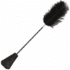 Comprar DARKNESS - FUSTA CON PLUMA LOVE NEGRO 56 CM al mejor precio - Envíos Discretos
