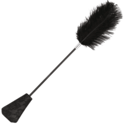 Comprar DARKNESS - FUSTA CON PLUMA LOVE NEGRO 56 CM al mejor precio - Envíos Discretos