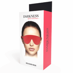 Comprar DARKNESS - MÁSCARA ANTIFAZ HIGH QUALITY ROJO al mejor precio - Envíos Discretos