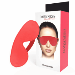 Comprar DARKNESS - MÁSCARA ANTIFAZ HIGH QUALITY ROJO al mejor precio - Envíos Discretos