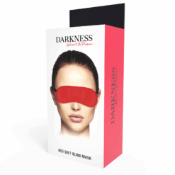 Comprar DARKNESS - MÁSCARA ANTIFAZ ROJO RECTO al mejor precio - Envíos Discretos