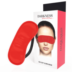 Comprar DARKNESS - MÁSCARA ANTIFAZ ROJO RECTO al mejor precio - Envíos Discretos