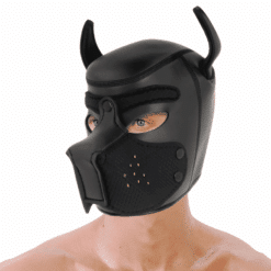 Comprar DARKNESS - MÁSCARA PERRO DE NEOPRENO CON HOCICO EXTRAÍBLE L al mejor precio - Envíos Discretos