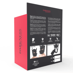 Comprar DARKNESS - MÁSCARA PERRO DE NEOPRENO CON HOCICO EXTRAÍBLE L al mejor precio - Envíos Discretos