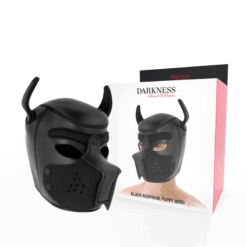 Comprar DARKNESS - MÁSCARA PERRO DE NEOPRENO CON HOCICO EXTRAÍBLE M al mejor precio - Envíos Discretos
