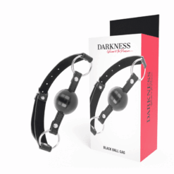 Comprar DARKNESS - MORDAZA BOLA NEGRA al mejor precio - Envíos Discretos