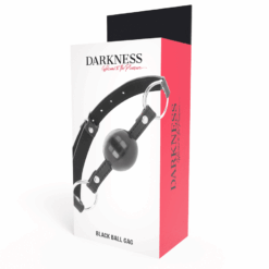 Comprar DARKNESS - MORDAZA BOLA NEGRA al mejor precio - Envíos Discretos