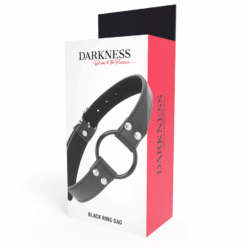 Comprar DARKNESS - MORDAZA CON ANILLA DIAMETRO 3.6 CM al mejor precio - Envíos Discretos
