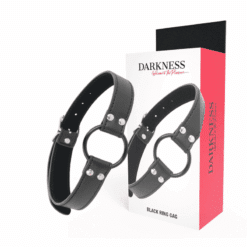 Comprar DARKNESS - MORDAZA CON ANILLA DIAMETRO 3.6 CM al mejor precio - Envíos Discretos
