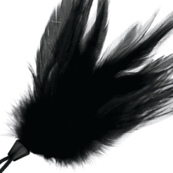 Comprar DARKNESS - PLUMA ESTIMULADORA NEGRO 17 CM al mejor precio - Envíos Discretos