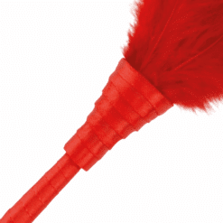 Comprar DARKNESS - PLUMA ESTIMULADORA ROJO 24CM al mejor precio - Envíos Discretos