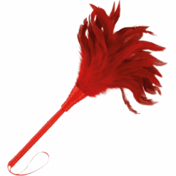 Comprar DARKNESS - PLUMA ESTIMULADORA ROJO 24CM al mejor precio - Envíos Discretos