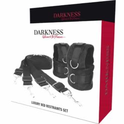 Comprar DARKNESS - SET DE ATADURAS PARA LA CAMA al mejor precio - Envíos Discretos