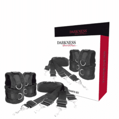 Comprar DARKNESS - SET DE ATADURAS PARA LA CAMA al mejor precio - Envíos Discretos