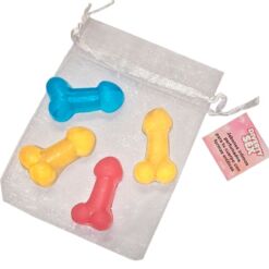 Comprar DIABLO PICANTE - 4 MINI JABONES PERFUMADOS FORMA PENE al mejor precio - Envíos Discretos