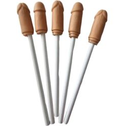 Comprar DIABLO PICANTE - 5 LAPICES CON PUNTA DE PENE NATURAL al mejor precio - Envíos Discretos